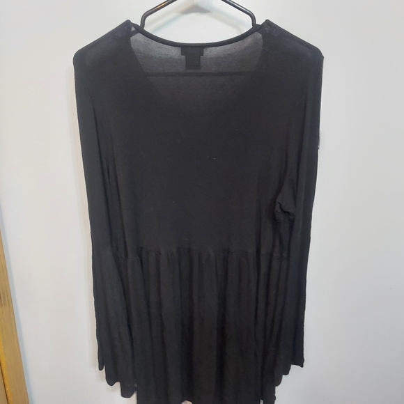 Torrid Women’s Super Soft Crew Neck O-Ring Babydoll Tunic Top Size 0 - Picture 6 of 7